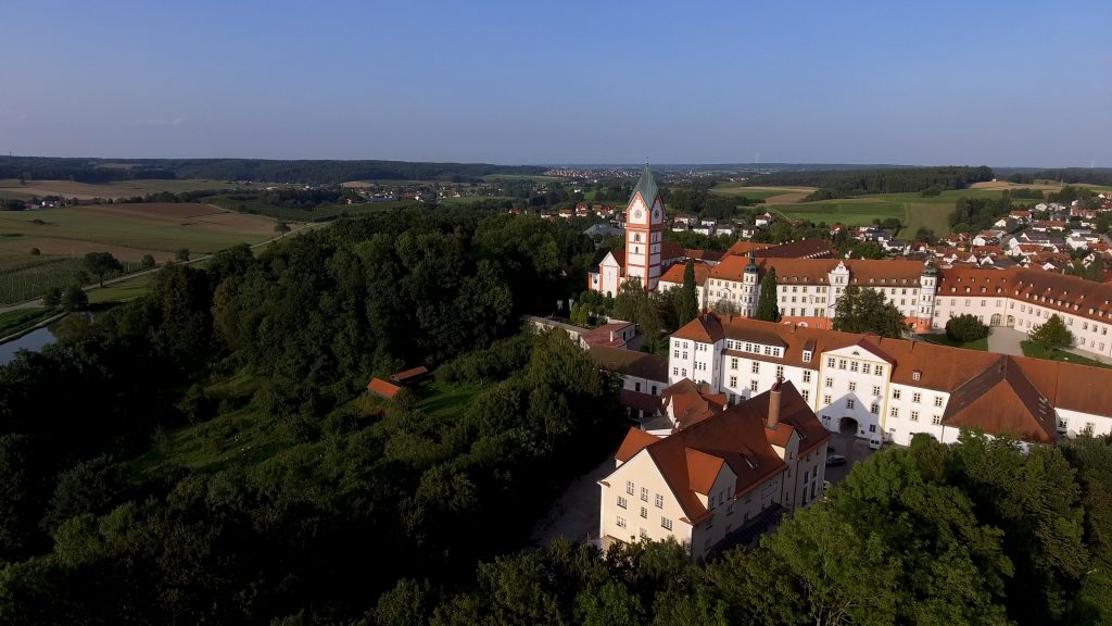 Kloster Scheyern mit der Drohne